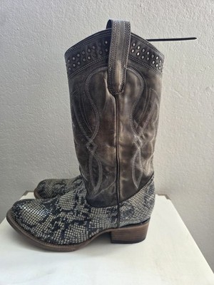 Freebird Zion boots Women's snake boots size 9