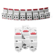 NEW Solar DC Mini Circuit Breaker 2P MCB 6-125A PV Isolator Disconnect Switch