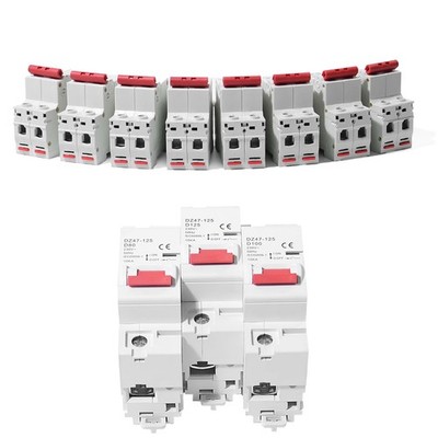 NEW Solar DC Mini Circuit Breaker 2P MCB 6-125A PV Isolator Disconnect Switch