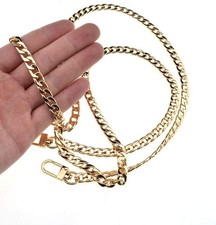 HAHIYO Mini Pochette Purse Chain Strap Slim Wide 7Mm for LV Length 55.1 Inches E