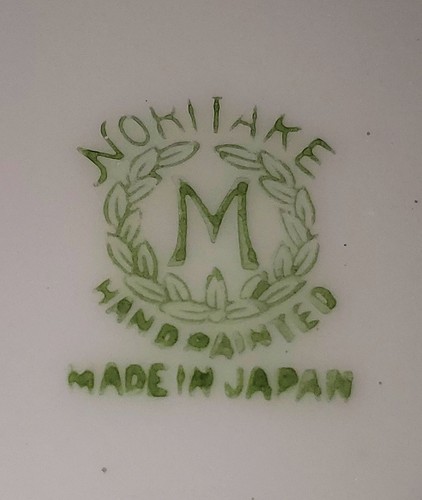 Lot of 6 Decorative NIPPON Japan Morimura Handpainted Plates 1930-50s Era NICE! - Picture 13 of 13