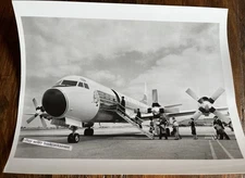 PACIFIC SOUTHWEST PSA Electra II Passengers Vintage Aviation Archives 8x10 Photo