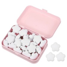 20 Pcs White Duvet Cover Pins to Hold Comforter Inside Duvet Clips w Soft Fabric