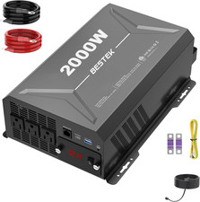 2000W Car Power Inverter with USB-C QC Ports for RV Road Trips