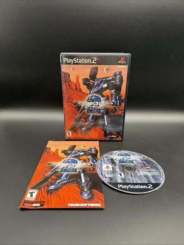 Armored Core 2 (PlayStation 2, PS2) CIB Complete w/ Reg & Tested -Ships Fast