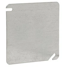 (50) Electrical Outlet Box Square Cover 4x4 Flat Blank Eaton Crouse-Hinds TP472