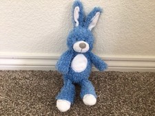 12  Stuffed Blue Bunny
