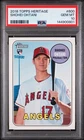 2018 TOPPS HERITAGE #600 SHOHEI OHTANI ROOKIE RC PSA 10