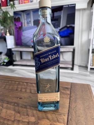 Johnnie Walker Blue Label Scotch Whiskey - EMPTY Bottle