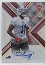 2017 Donruss Elite Turn of the Century Purple 6/25 Zay Jones #TC-38 Auto c6i