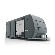 KING BIRD RV Cover, Heavy Duty 5-Layer Snow Protection, Fits 30-33ft Travel T...