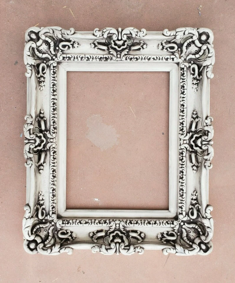 12x16 Vintage Shabby Chic Photo Frame Decorative Baroque Picture Frame - Image 2 of 4