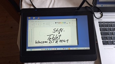 Wacom DTU-1141/K   10,1'' Interactive Pen Display Grafiktablett mit Stift