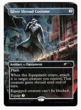 Silver Shroud Costume #915 (NM) (Rainbow Foil) Secret Lair Fallout Promo Magic