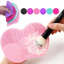 Silicone Brush Cleaner Cosmetic Make Up Washing Brush Gel Cleaning Mat Foundatio