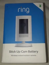 RING New & Sealed: STICK UP CAM BATTERY, Wireless Indoor/Outdoor Camera 1080p HD