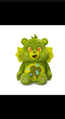 Care Bears Universal Monsters 9'' Plush Good Luck Bear Lagoon Creature - NEW