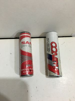 VINTAGE BATTERIEN PENLIGHT SANYO UND WINCO. 60er Jahre