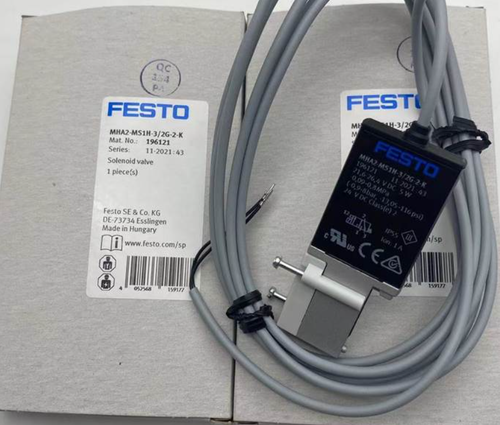 1 pieza nueva marca válvula solenoide Festo MHA2-MS1H-3/2G-2-K 196121 - Imagen 3 de 3