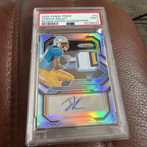 2020 Panini Prizm Joshua Kelley Prizm /99 Rookie RPA Jersey Auto