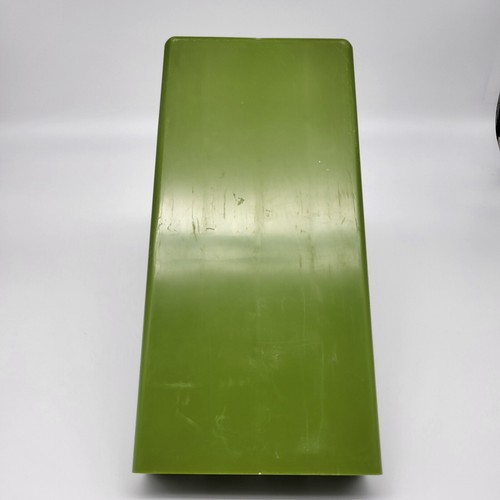 Gustavsberg Style Records Holder - Vinyl LP Record Stand - Green Plastic 70's - Picture 6 of 6