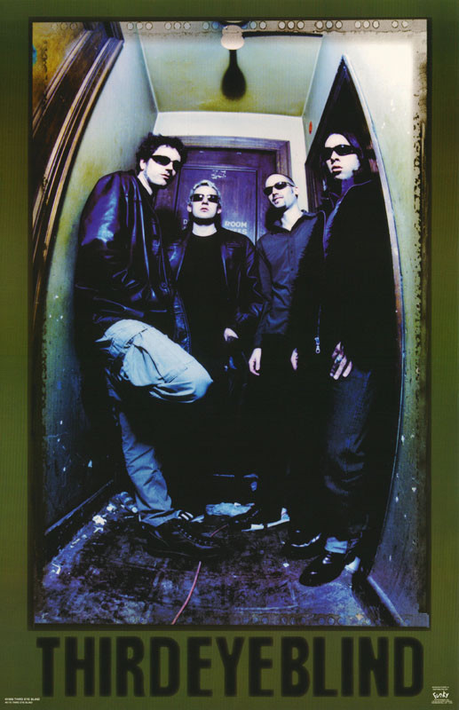 POSTER :MUSIC: THIRD EYE BLIND - ALL 4 POSED - FREE SHIPPING