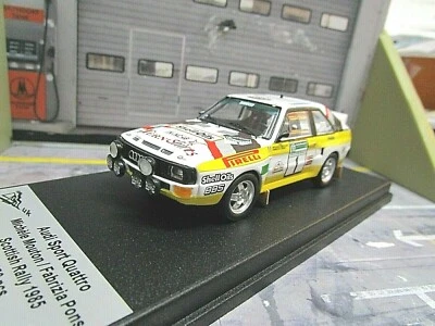 AUDI Sport Quattro S1 Rallye Scottish Schottland #1 Mouton 1985 Pir Trofeu 1:43 - Bild 1 von 4