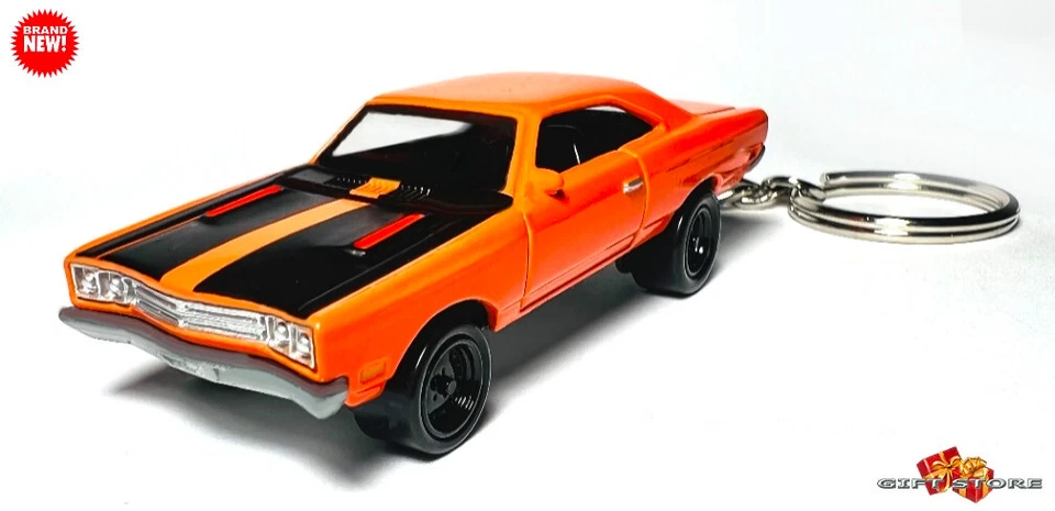 🎁🎄🎅🆕 MUY RARO LLAVERO NARANJA 69/70 PLYMOUTH ROAD RUNNER ❤️GRAN REGALO❤️🎄🎁 Foto 3 de 4