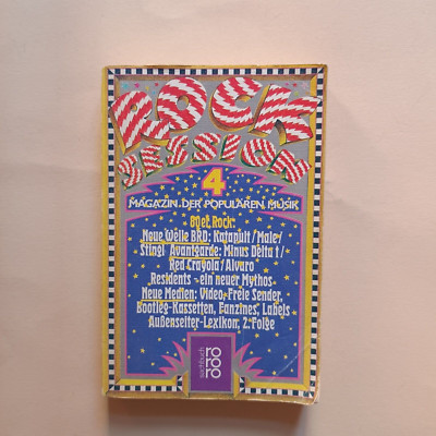 ROCK SESSION 4 * Magazin d. pop. Musik,  Humann / Reichert, 1980 Rowohlt
