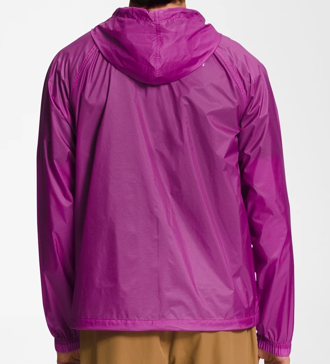 NEW The North Face M66 Translucent Wind Hooded Purple Cactus
