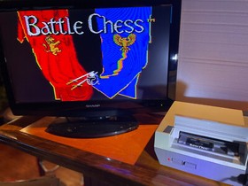 Battle Chess Nintendo Entertainment System, 1990 NES Cartridge And Sleeve tested