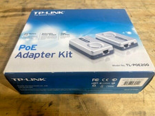 TP-Link PoE Adapter Kit Model TL-POE200