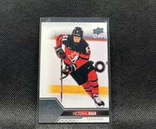 Victoria Bach 2022 Upper Deck Team Canada Women #66 Hockey Sports