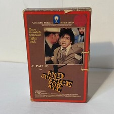 And Justice For All 1979 1981 Gatefold Book Al Pacino BUY 2 GET 1 FREE BETAMAX