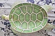 Pier 1 Speedy The Turtle Melamine Large Serving Bowl Dish Summer Entertaining