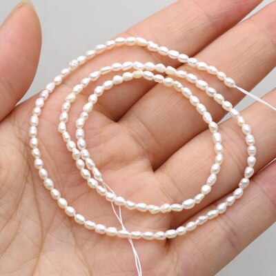 Natural Freshwater Pearls Beaded Irregular Shape Loose Spacer Beads