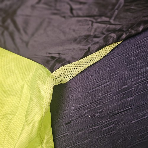 Castelli Cycling Reflective Windbreaker Rain Jacket Men’s XXL Navy Blue & Yellow - Picture 10 of 20
