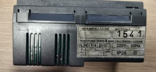Rilevatore segnalatore di fughe di gas metano FANTINI COSMI P41 nero - Afbeelding 3 van 9