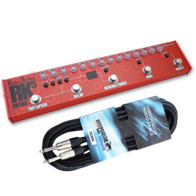 Tech21 Fly Rig Richie Kotzen Effektgerät + keepdrum Klinken-Kabel