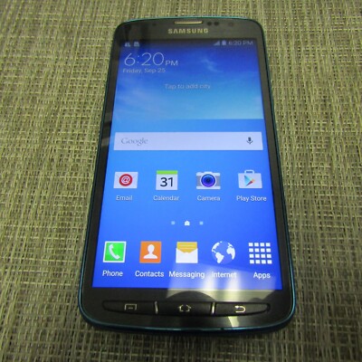 SAMSUNG GALAXY S4 ACTIVE (AT&T) CLEAN ESN, WORKS, PLEASE READ!! 63734