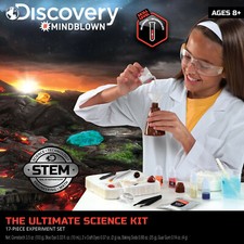 Discovery Mind Blown Ultimate 17 pc science experiment kit Stem 3-in-1 New