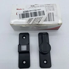 Heavy Duty Sliding 90 Degree Flip Gate Latches Barn Door Latch Lock Black
