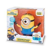 Minion DANCING STUART DESPICABLE ME TALK RESPONDS TO VOICE Sound Activated NWT