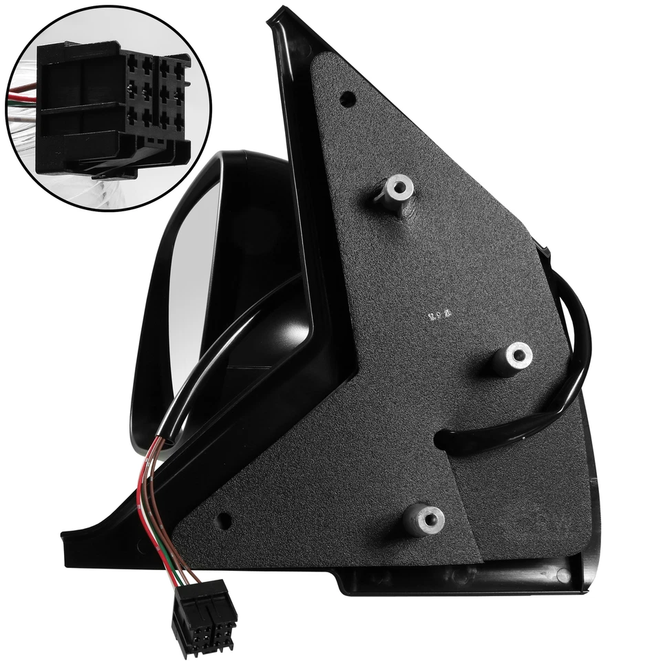 Außenspiegel links für VW T5 Bj. 10->> elekrisch 5-PIN beheizbar Asphärisch - Bild 2 von 3