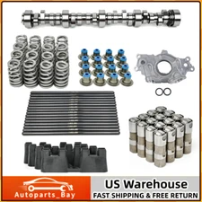 Sloppy Stage 3 Camshaft the Kit Springs Oil Pump Pushrods 4.8 5.3 6.0 6.2 LS