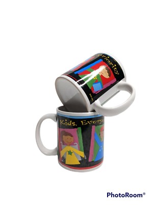 Kids, Everyone's First Priority Coffee MugsSet of 2
