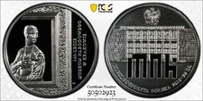 2019 Poland 20 Zlotych, National Museum Krakow Silver 0.925 Coin PCGS PR70 DCAM