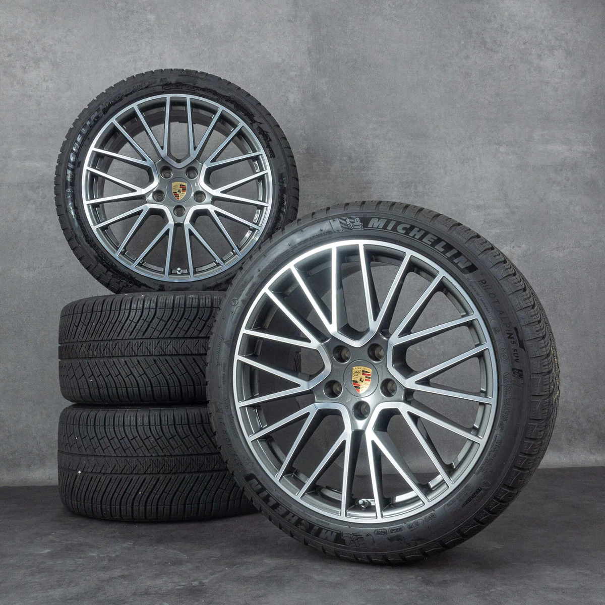 Original Porsche Cayenne rims 21 inch Spyder winter tires winter