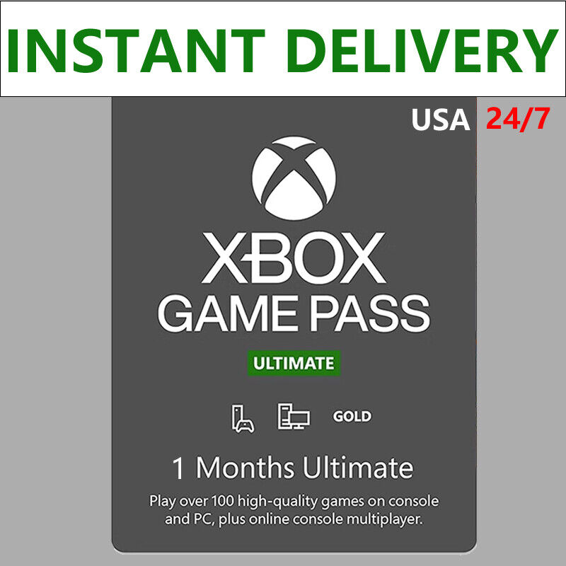 3 Month Xbox Game Pass Ultimate (USA), Xbox One / PC