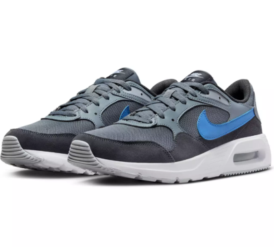 スナイデル NIB MEN'S NIKE CW4555 014 AIR MAX SC COOL GREY/BLUE CASUAL